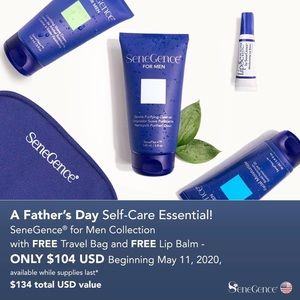 Senegence Men’s Skincare, New and sealed.
